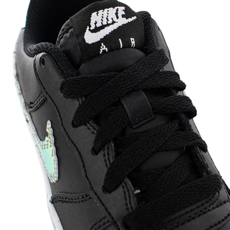 nike air schwarz weiss glitzer